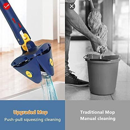 360° Rotating Triangle Mop – Clean Every Corner! 🔄🧽