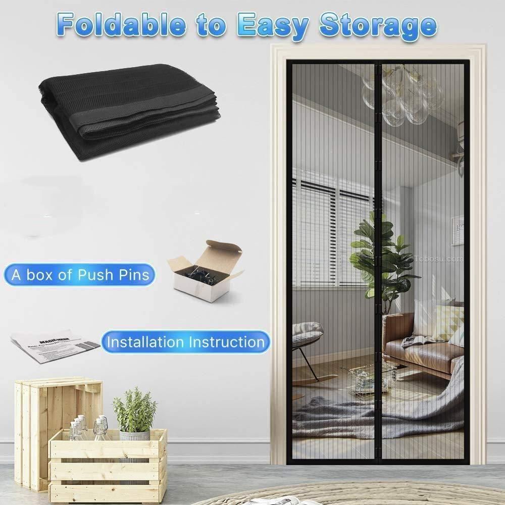 Magnetic Mesh Door Curtain (Pack of 2)