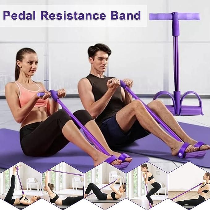 Yoga Pedal Puller – Full-Body Workout Resistance Band! 💪🧘‍♂️