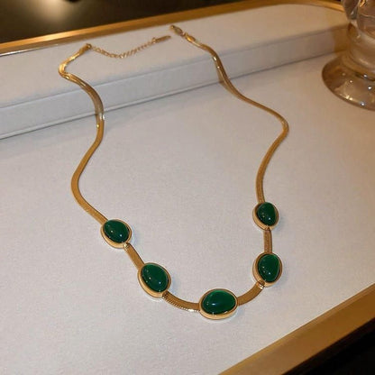 Emerald Glow Jewelry Set