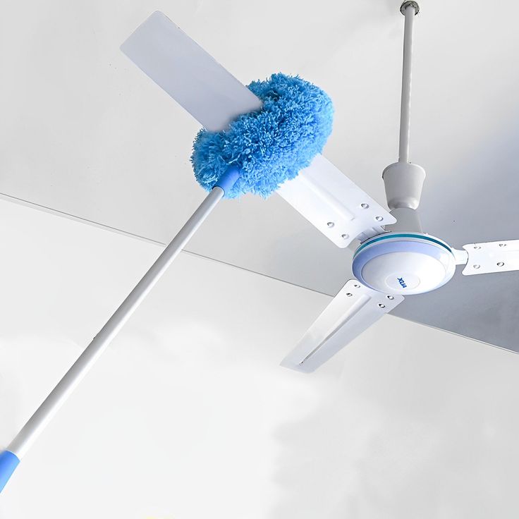 Quick & Easy Ceiling Fan Cleaning – Washable Duster!